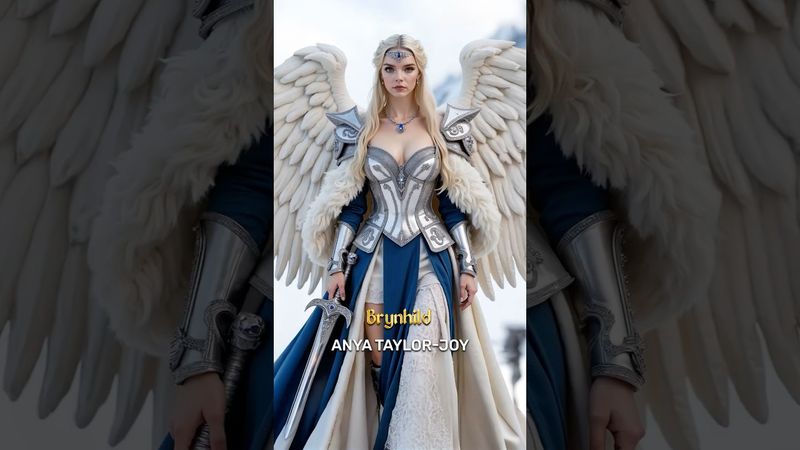 Ancient Beauties | AI Reimagines Actresses as Goddesses 👑🌙