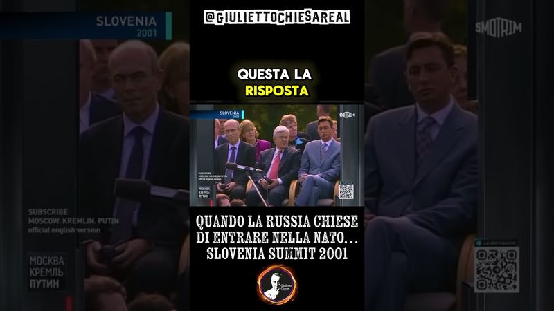 SCOOP: QUANDO LA RUSSIA CHIESE DI ENTRARE NELLA NATO!