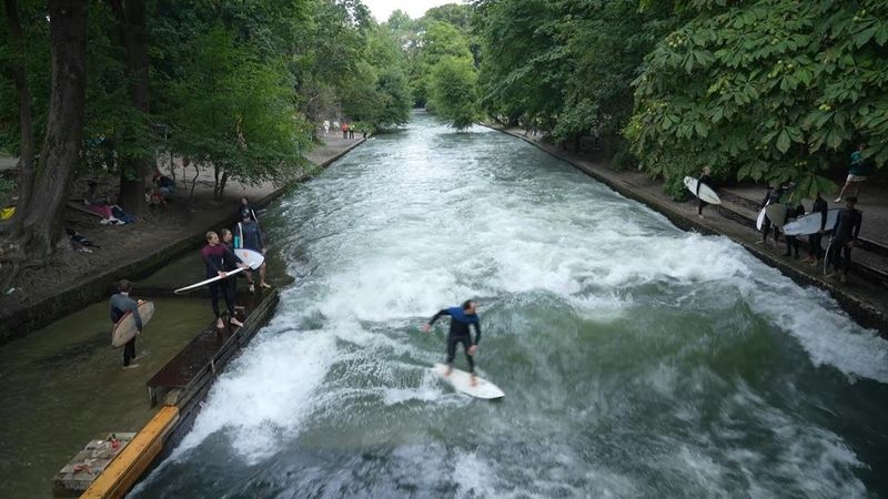 Munich's river surf spot reopens after tragedy sparked closure | AFP