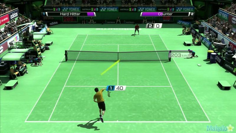 Virtua Tennis 4 Walkthrough - World Tour: Open Season - Australia Challenge - Semi-final