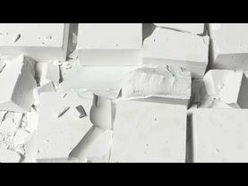 Crispy Plain White Gym Chalk Freshies