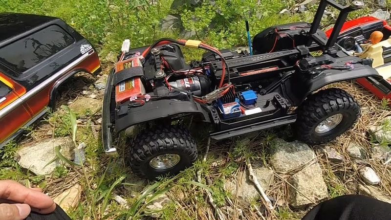 Traxxas TRX4 Ford Bronco GoPro Hero 5 Session ActionCam TEST
