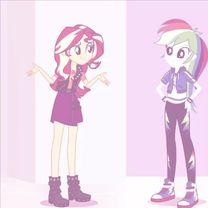 #SUNSETSHIMMER // shes such a cutiee // i rushed bc i have school tmr...