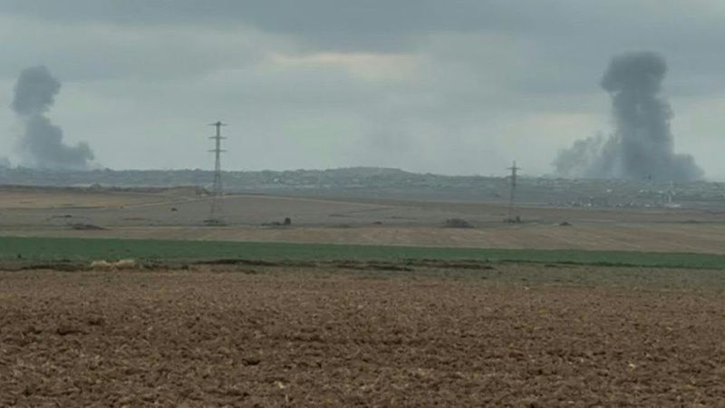 Columns of smoke rise over Gaza Strip | AFP