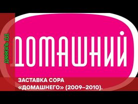 Заставка свидетельства с регистрации телеканала «Домашний». 2009–2010 годы.