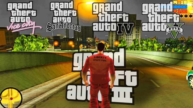 ВСЕ ПЯТЬ GTA ПОДРЯД - НИ ОДНОГО ПРОВАЛА МИССИИ И СМEPTИ (№1)