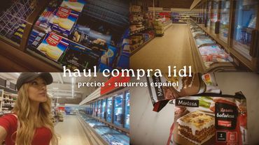 ASMR | haul compra lidl ✶ con precios 🧁🧸 susurros español