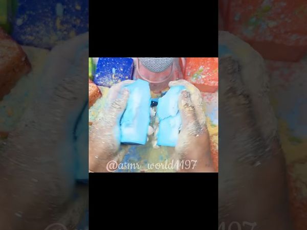 Soft as Butter #oddlysatisfying #crunchycrumbles #relax #satisfying #slime #clay #gymchalkasmr #asmr