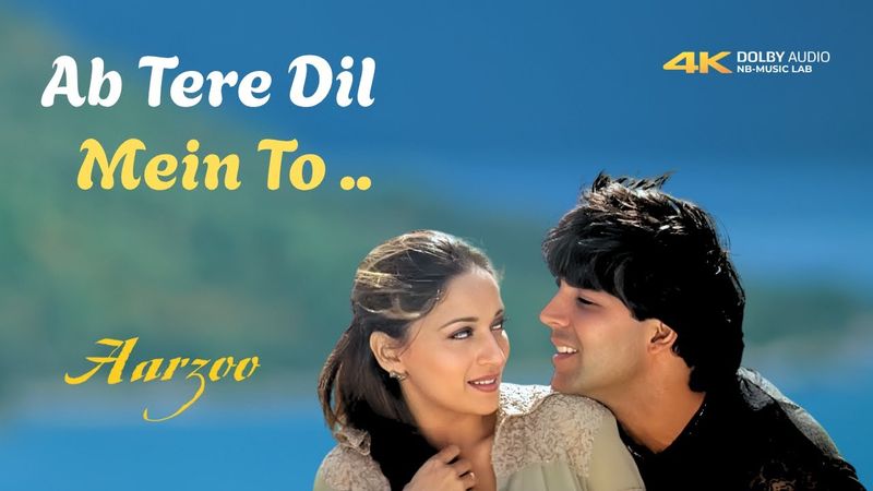 Ab Tere Dil Mein To 4K Song Akshay Kumar | Madhuri Dixit | Kumar Sanu & Alka Yagnik {Aarzoo}