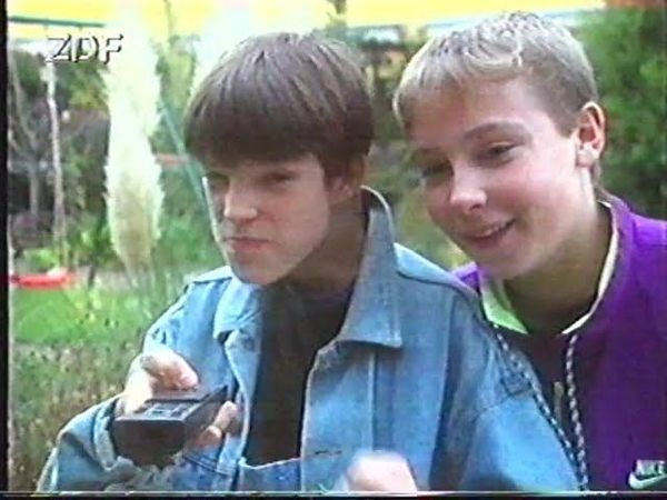 ZDF Dr. Mag 1992 Jugendmagazin Berlin Fragment Latzhose Fernbedienung 1993