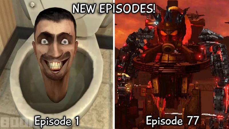 Skibidi Toilet 1 - 77 ALL Seasons & New Episodes (60 FPS REMASTERED) Computer Race (Episode 79?)