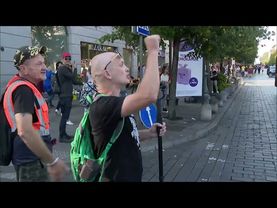 LTV1 (Latvia) - Continuity and "Nakts Ziņas" opening sequence (2 September 2022)