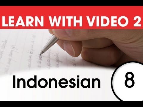 Learn Indonesian with Pictures and Video - Indonesian Expressions and Words for the Classroom 1