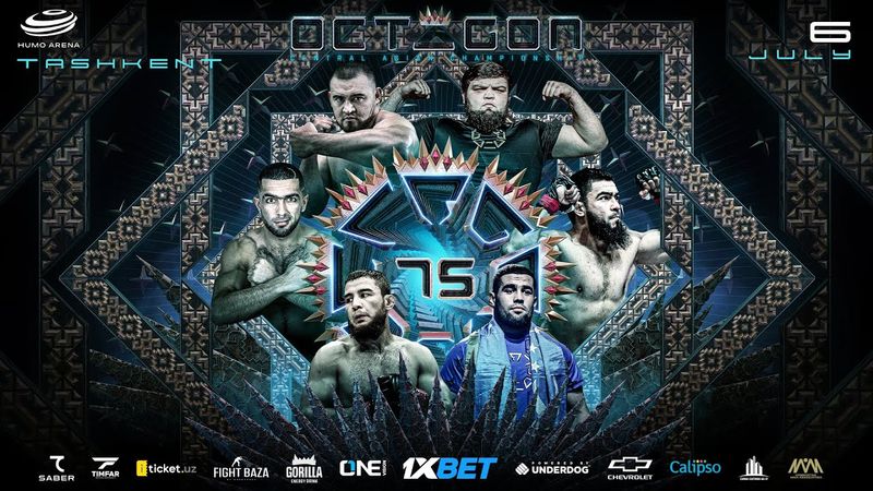 OCTAGON 75: Нуфтиллаев - Даниял T34, Сатурн, Нуриддинов, Миркомилов, Ербутаев