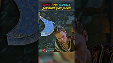 Kratos Humbled the Untouchable Heimdall⚡💀 #shorts #gaming