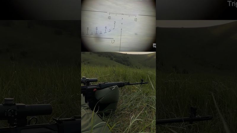 Супер результат с прицелом 4х. СВД и ПСО: Точные Попадания на Полукилометровой Дистанции! 🔥🔥🔥