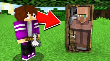 ВСЁ ЭТО ВРЕМЯ ЖИТЕЛЬ ПРЯТАЛСЯ В ЛЕСУ В МАЙНКРАФТ