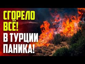 Сильный пожар в турецкой Бурсе