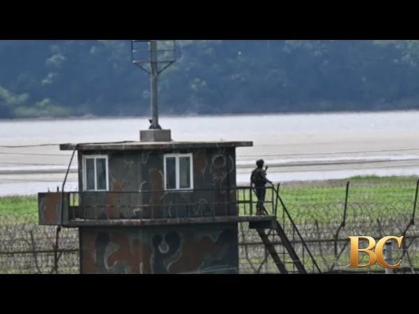 North Korean man avoids military and landmines to cross border into South Korea