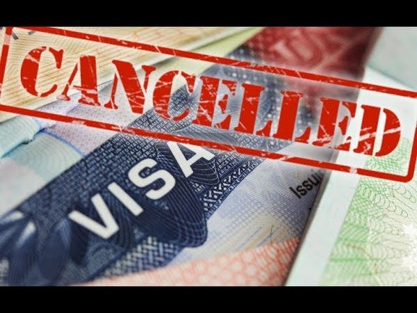 США аннулировали визу украинским властям