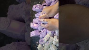 Baby oil overload + pasted purple