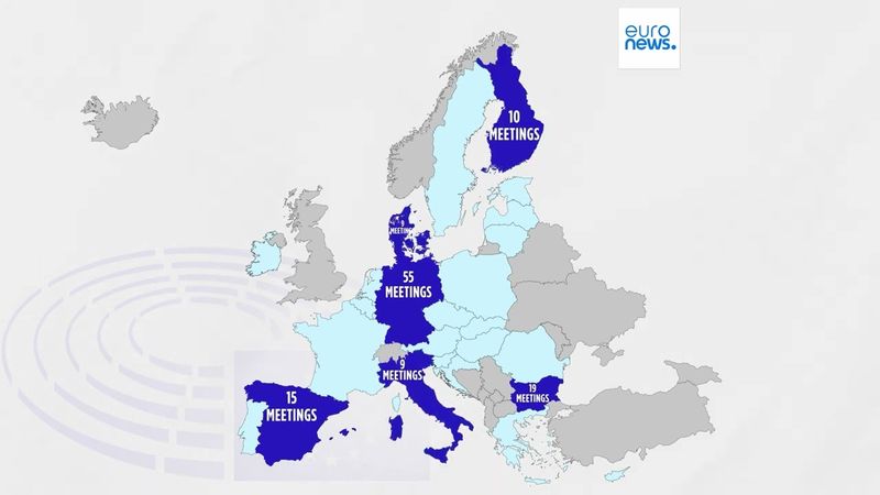 Defence talks: Which country's MEPs are having the most meetings with lobbyists and consultants?