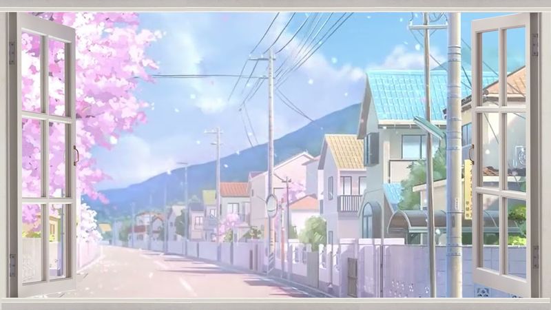 Anime Window (Peaceful) (Spirited Away)