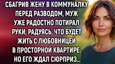 Сбагрив жену в коммуналку перед разводом, муж уже радостно потирал руки. Но его ждал сюрприз…