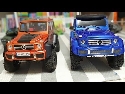 RC Car Traxxas TRX4 Mercedes Benz G500 Unboxing Test
