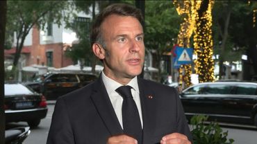 Macron denies having 'fight' with wife Brigitte | AFP