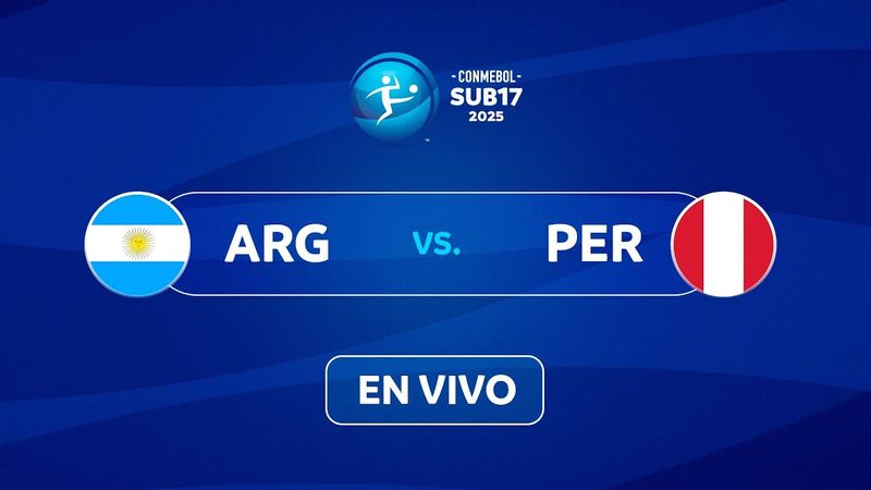 EN VIVO | ARGENTINA vs. PERÚ | CONMEBOL SUB17 2025