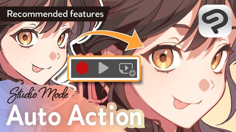 Automating Work with Auto Actions | Clip Studio Paint Recommended Feature