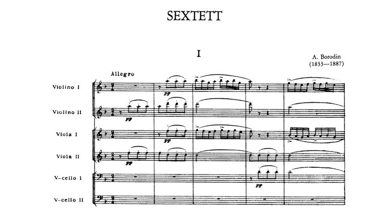 Alexander Borodin - String Sextet in D Minor
