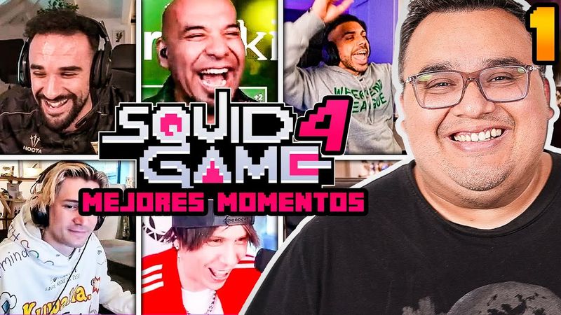 ELDED REACCIONA A LOS MEJORES MOMENTOS EN SQUIDCRAFT GAMES 4 DIA 1