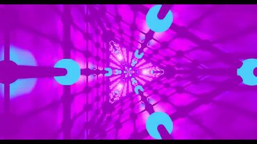 4K Screensaver | Pink Neon Light Tunnel 🌌 Relaxing Futuristic Visuals | 10 Hours