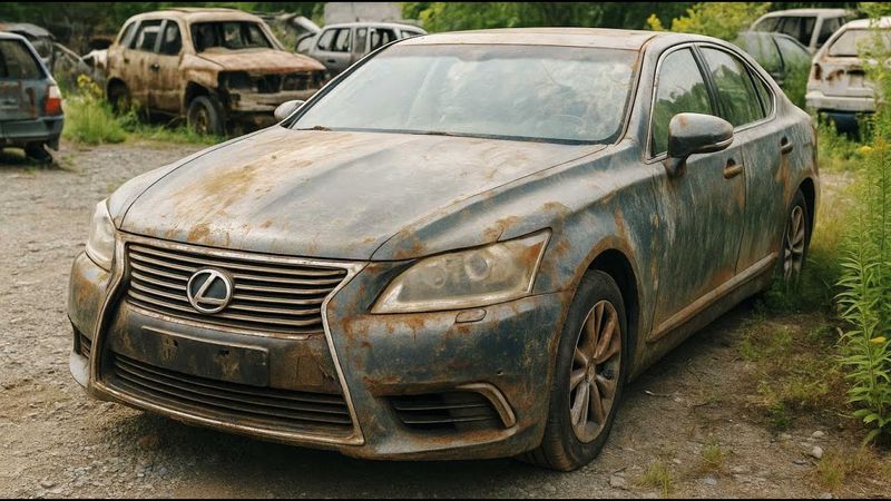 Lexus LS 600hL Full Restoration | Bringing Back Hybrid Elegance