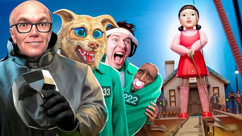 Я СТАЛ ФРОНТМЕНОМ в ИГРА В КАЛЬМАРА 3 в VR! ФЛЕЙЗИН, АНАТОХИЧ и ДРЫНДА в Garry’s Mod