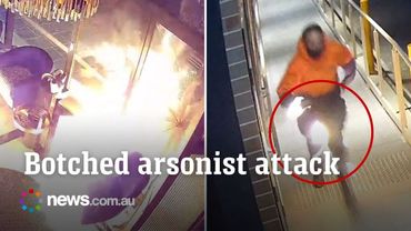 Arsonist sets himself on fire in failed Sydney salon attack