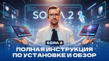 Как Создавать ВИДЕО в SORA 2? Установка, Cameo, Промпты и Секреты Работы