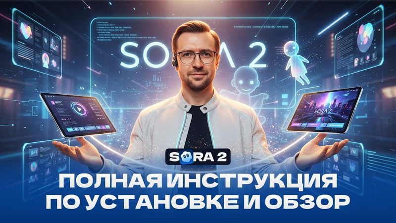 Как Создавать ВИДЕО в SORA 2? Установка, Cameo, Промпты и Секреты Работы