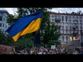 No, video doesn't show anti-Zelenskyy protest over Russia peace deal refusal