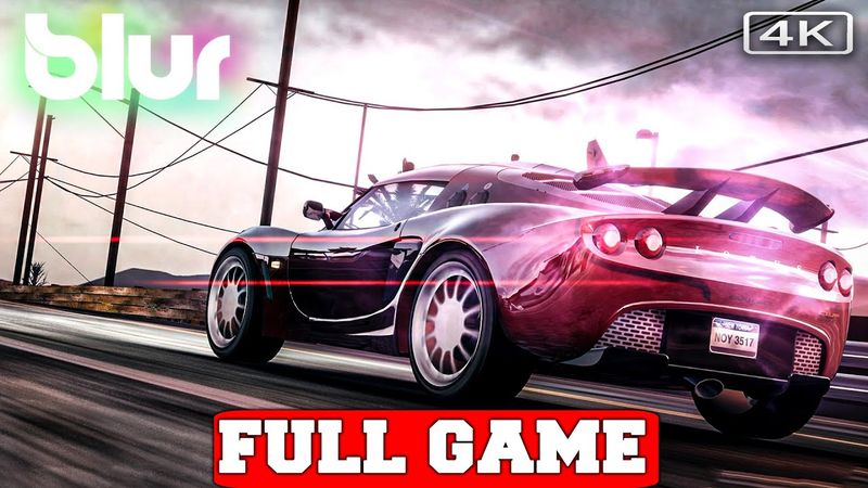 BLUR Gameplay Walkthrough FULL GAME No Commentary (PC 4K Longplay)