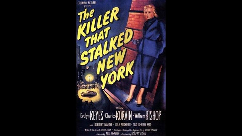 Evelyn Keyes in "The Killer That Stalked New York" (1950) - feat. Dorothy Malone & Jim Backus