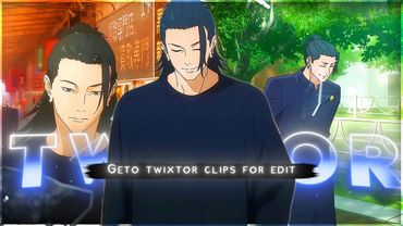 Geto Suguru JJK Twixtor 4K Clips | Twixtor pack