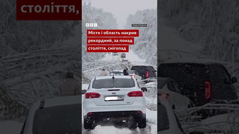 Москву накрив рекордний, за понад століття, снігопад. #shorts #росія #новини #цікаво