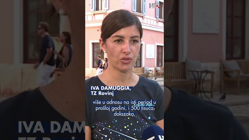 Rovinj privukao gotovo 40 tisuća gostiju. ⛱️ #HRTVijesti