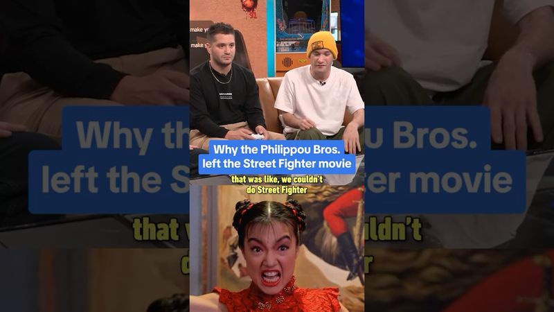 Danny & Michael Philippou were supposed to direct the Street Fighter movie! #ign #streetfighter