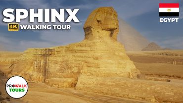 Egyptian Sphinx Tour at 8am - NO CROWDS! (4K/60fps) - Cairo, Egypt
