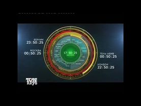 Часы телеканалов "RTVi" (2016-2017) (с синхронизированной музыкой)