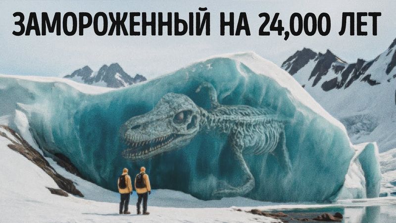 Доисторическое животное найдено замороженным.. И оно может быть еще живо!